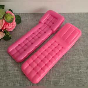 Set Of 2 Vintage 1989/1991 Wet 'n Wild Barbie Swimming Pool‎ Pink Rafts